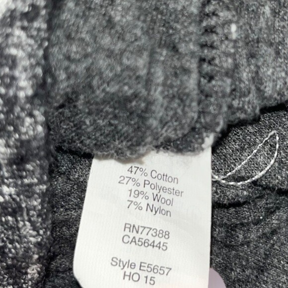 Madewell Sweater Midi Skirt Charcoal Grey Wool Blend Pencil Womens Size Small - Picture 7 of 7